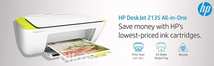 HP DeskJet Ink Advantage 2135 All-in-One Color Printer